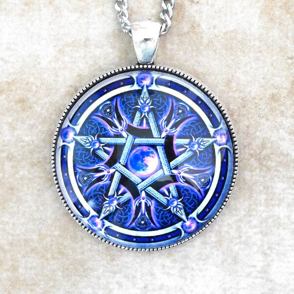 Onyx Pentagram Talisman//Talisman//Men's Gift//Women's Gift//Pentagram//Magic Amulet//Protection Amulet//Amulet//Pendant