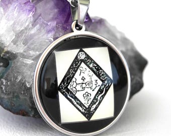 Talisman 5th Pentacle of the Black Hen/Magic Talisman of Power and Prosperity/Ancient Magic/Esotericism, White Magic