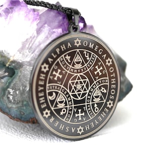 MaryBoutik Ciondolo Talismano Con Pentacolo Della Fortuna - Foto 10