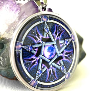 Pentagram Talisman - Magic Amulet of Protection and Balance, White Magic, Powerful Spiritual Wicca Amulet, Original Gift