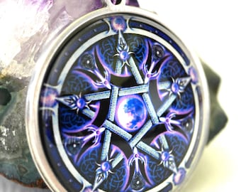 Pentagram Talisman - Magic Amulet of Protection and Balance, White Magic, Powerful Spiritual Wicca Amulet, Original Gift