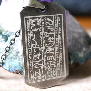 Moloch Familarium Seal – 7th Book of Moses – Esoteric Talisman Obedient Characteristic – Powerful Pentacle – Protective Amulet