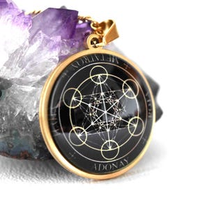 Erzengel Metatron Siegel-Talisman / Spiritueller Führer / Meister des Karmas / Amulett des Schutzes und der spirituellen Erhebung / Esoterik / Weiße Magie Bild 4