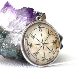 Talisman 7th Pentacle of Jupiter/Talisman of Protection and Wealth/Pentacle of Solomon/Esotericism/Clavigules of Solomon/Amulet image 3