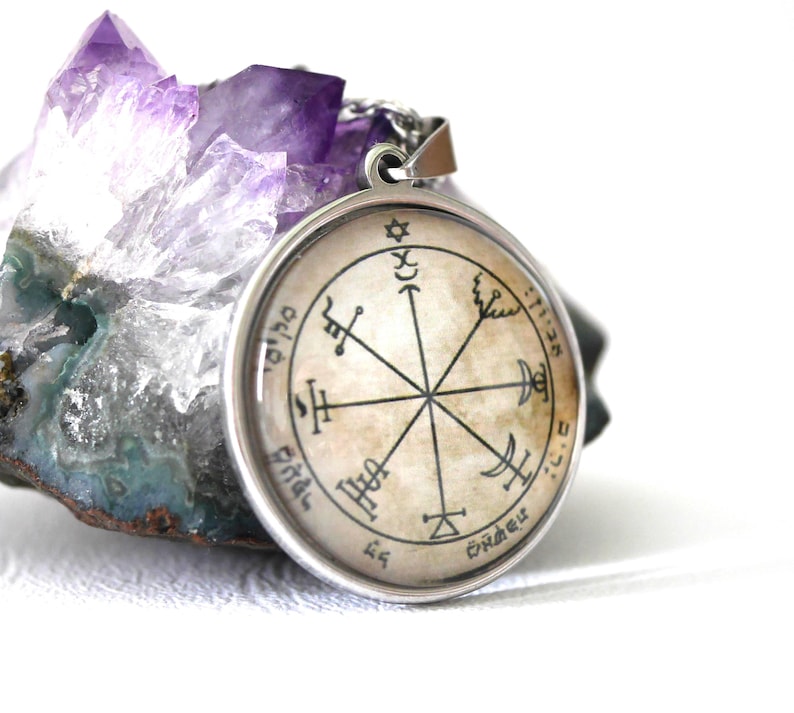 Talisman 7th Pentacle of Jupiter/Talisman of Protection and Wealth/Pentacle of Solomon/Esotericism/Clavigules of Solomon/Amulet image 3