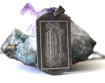 Tabela Shemhamforasch/12. Tabela 7. Księgi Mojżeszowej/Magiczny talizman/Przywołanie 72 Imion Boskich i Duchów Służebnych/Ezoteryka