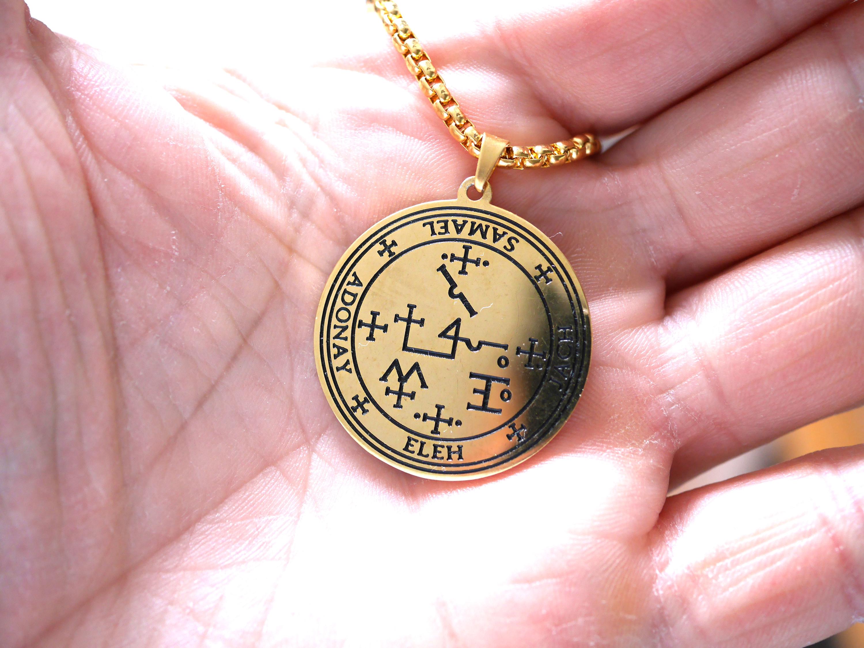 Archangel Samael Seal Talisman/archangel Samael Amulet/protection