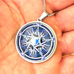 Ciondolo Talismano Di Protezione Con Occhio Di Santa Lucia (Shiva Eye) – Frequenze Olistiche - Foto 5