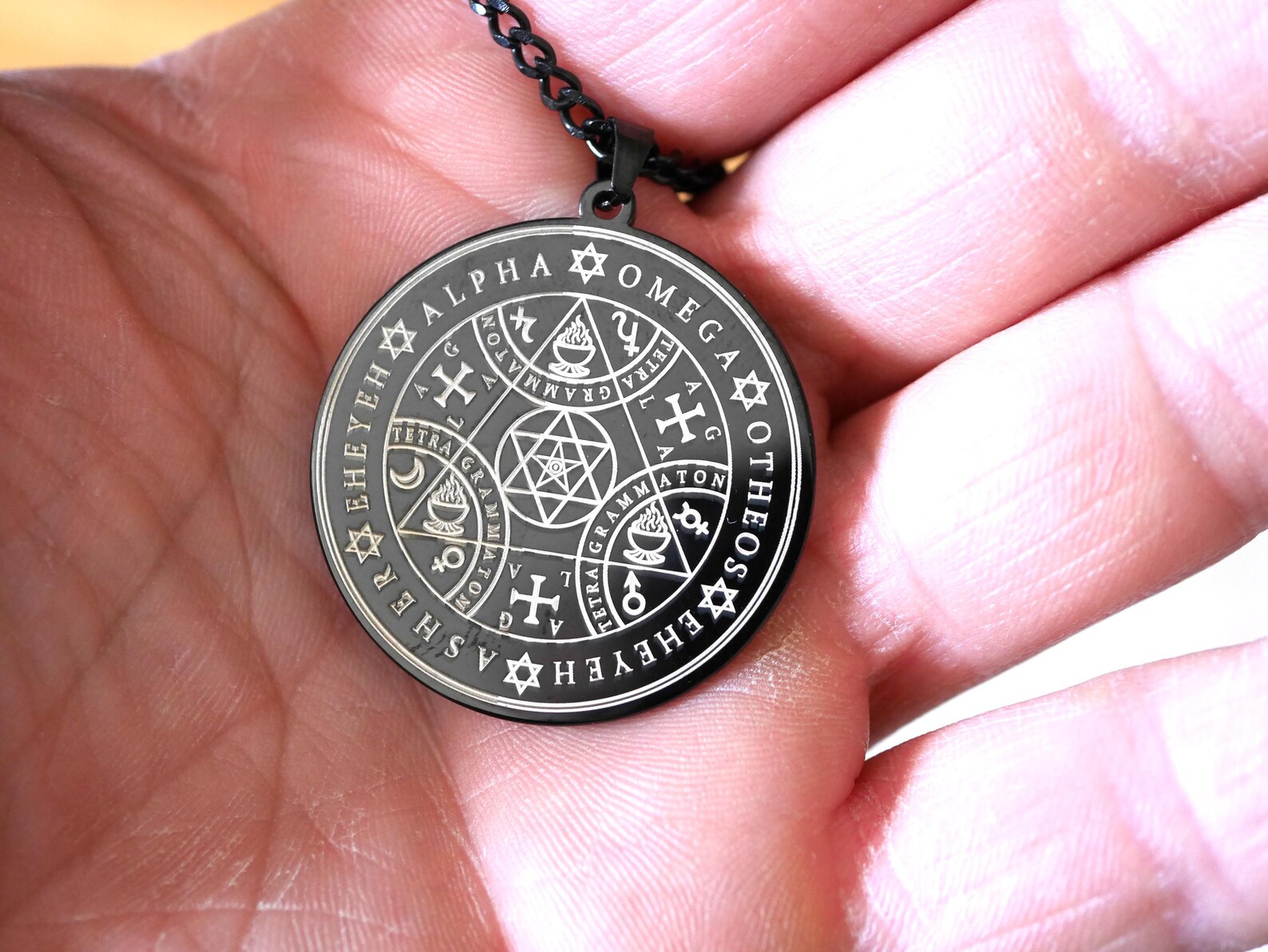 Talisman Grand Pentacle de Salomon/Pentacle de Protection et Réussite ...
