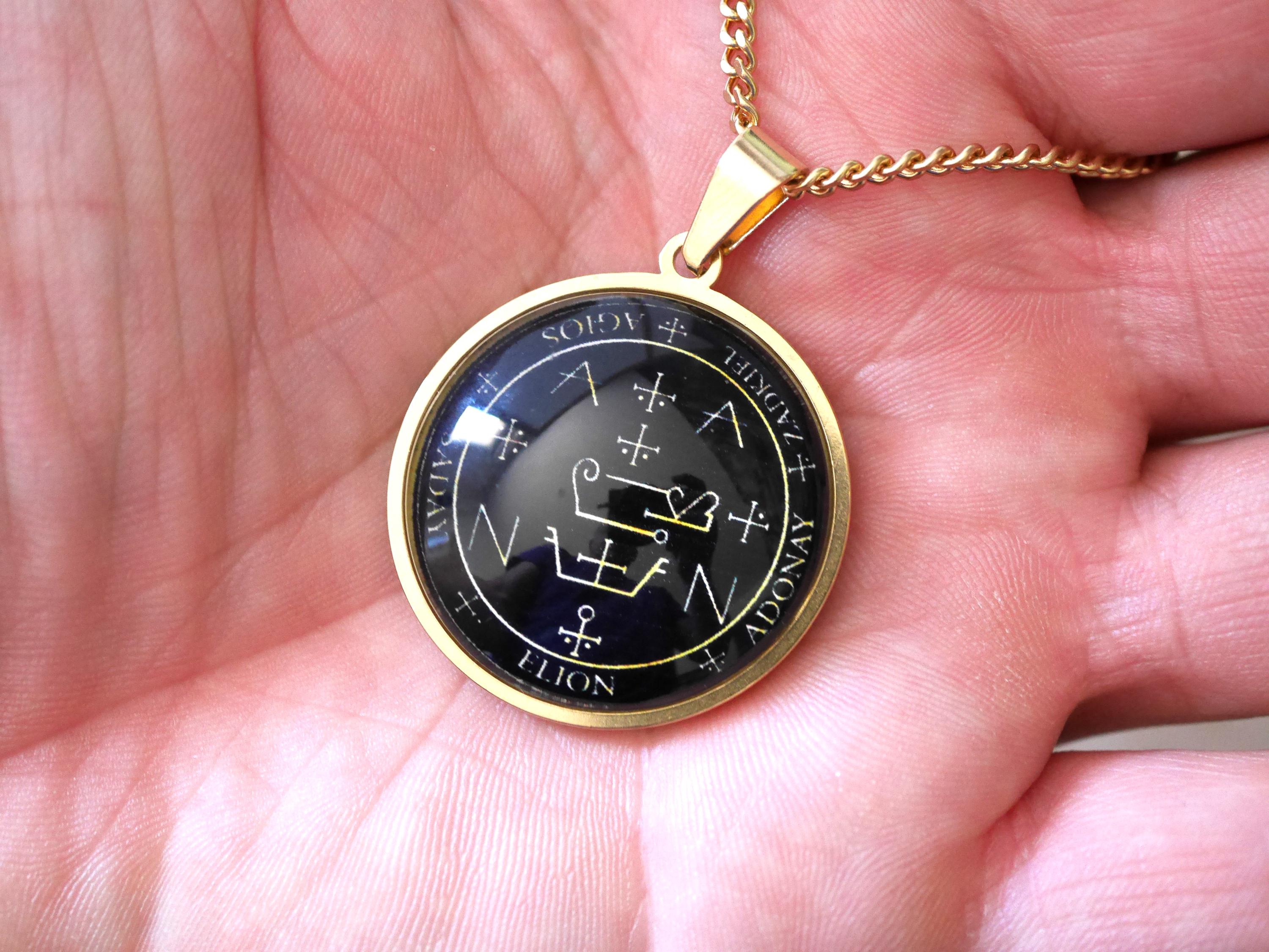 Archangel Zadkiel Seal Talisman/amulet of Protection and Spiritual 