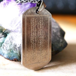 Table of the Spirits of Mars – 7th Book of Moses – Amulet of Protection and Victory, Talisman of Conflicts, Trials and Disputes, Gift