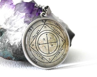 Talisman 5th Pentacle of Saturn/Talisman of Saturn/Pentacle of Solomon/Clavicles of Solomon/Talisman for the Protection of the Home and Possessions