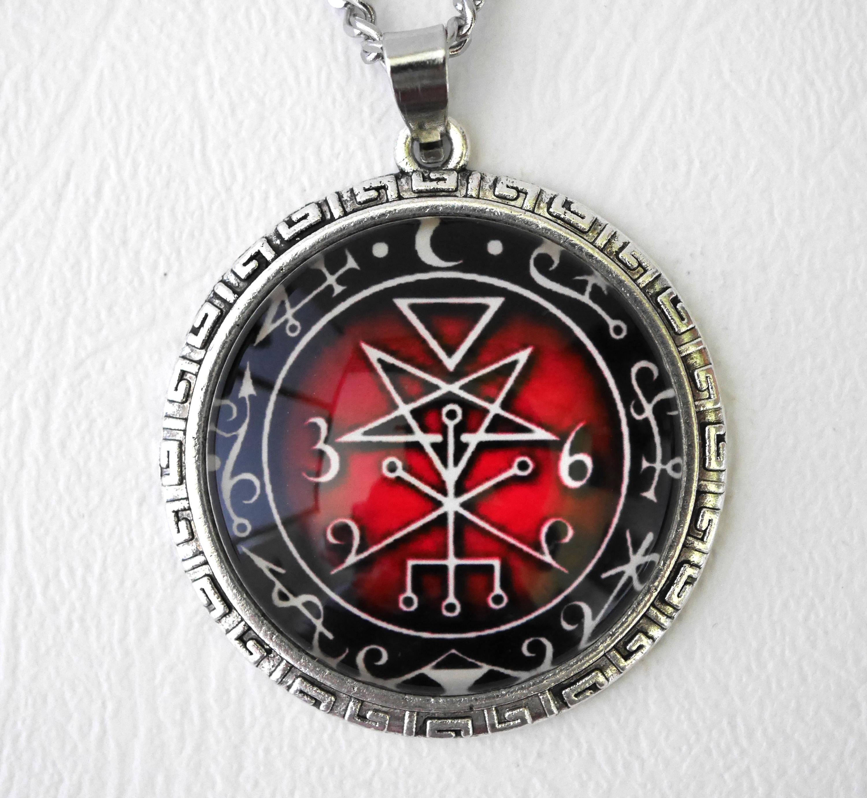 Lilith Seal Talisman – Powerful Occult Amulet, Esoteric Necklace, Lunar Goddess, Protective Pentacle, Feminine Magic, Gift