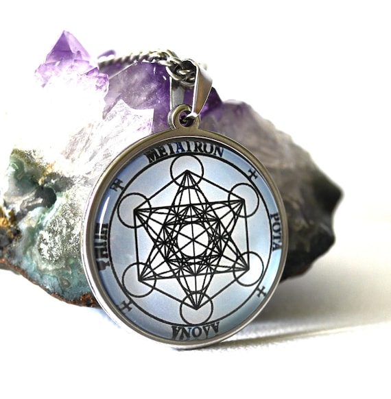 Talisman Sceau Archange Métatron/Guide Spirituel Maître du Karma/Amulette de Protection et d'Elévation Spirituelle/Esotérisme/Magie Blanche