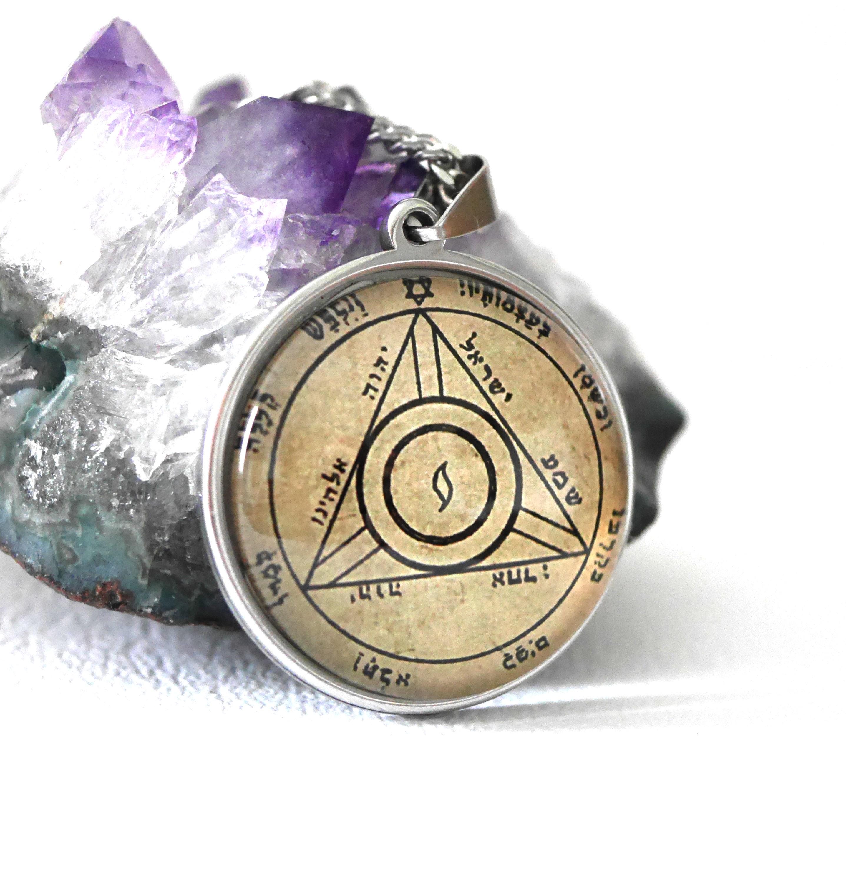 Talisman 4th Pentacle of Saturn/pentacle of Solomon/clavicles of