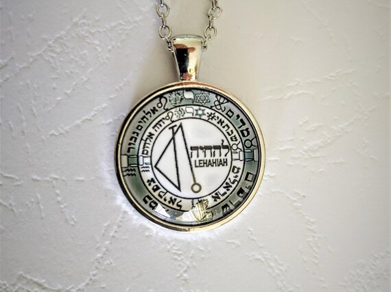 Talisman Magic Seal Of Angel Lehahiah The - Angel Talisman Pendant Uk Talisman Magic Seal Of Angel Lehahiah The - Angel Talisman Pendant Uk