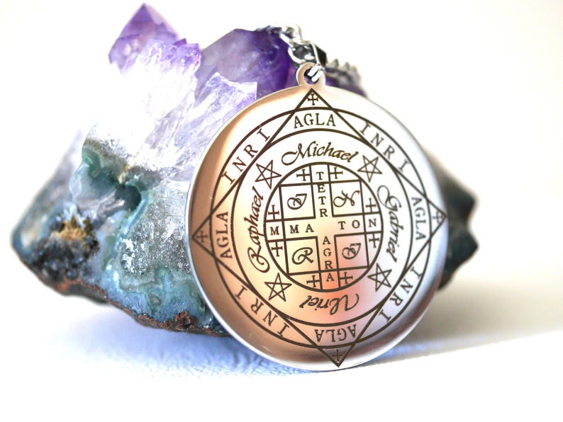 Medieval Talisman of Protection A.g.l.a/protection Against Demons ...