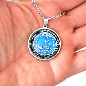 Pieczęć Anioła Cahetel / Anioł 8 Kabały / Amulet Ochrony i Boskiego Błogosławieństwa / Anioł Stróż Byka / Talizman Ochronny