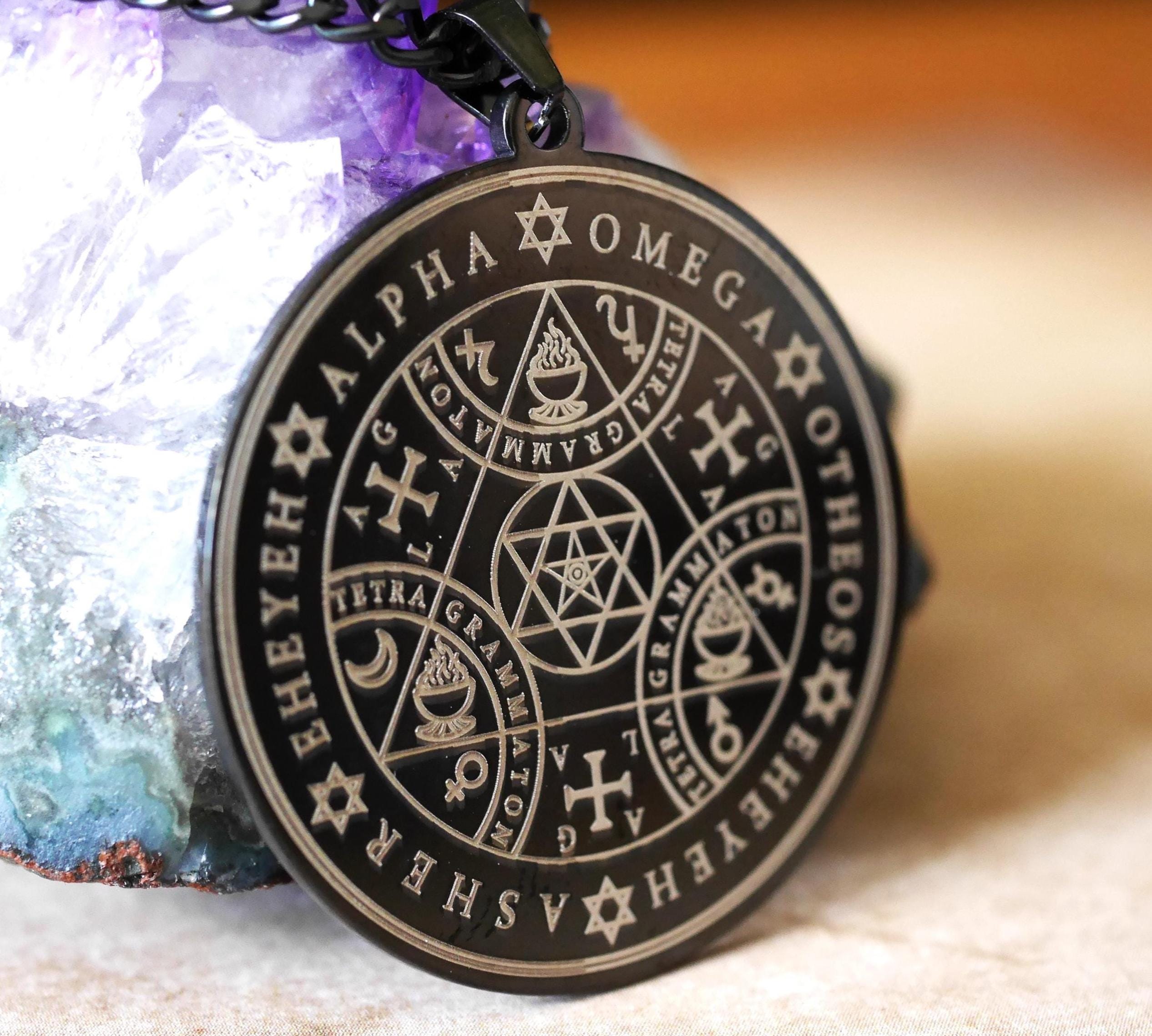 Great Pentacle of Solomon Talisman//Protection Pentacle//Amulet //Magic Amulet//Powerful Amulet//Esotericism//White Magic