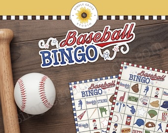 Bingo ~ Baseball Bingo ~ Bingo Game ~ Bingo Cards ~ Printable Bingo