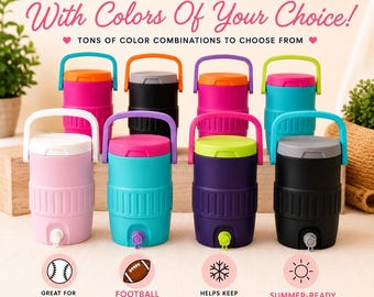 Customizable Mini Drink Koozie | Choose Your Own Color Combo