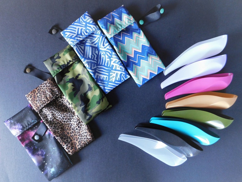 Waterproof Case for pStyle, Stand-to-Pee Device, Various Prints - Lightweight PUL Fabric, Handmade in USA from Majority Domestic Materials. image 3