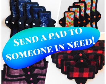 Pay it Forward: Send Cloth Pad(s) to Someone in Need - Prevent Period Poverty & Support Interdependence