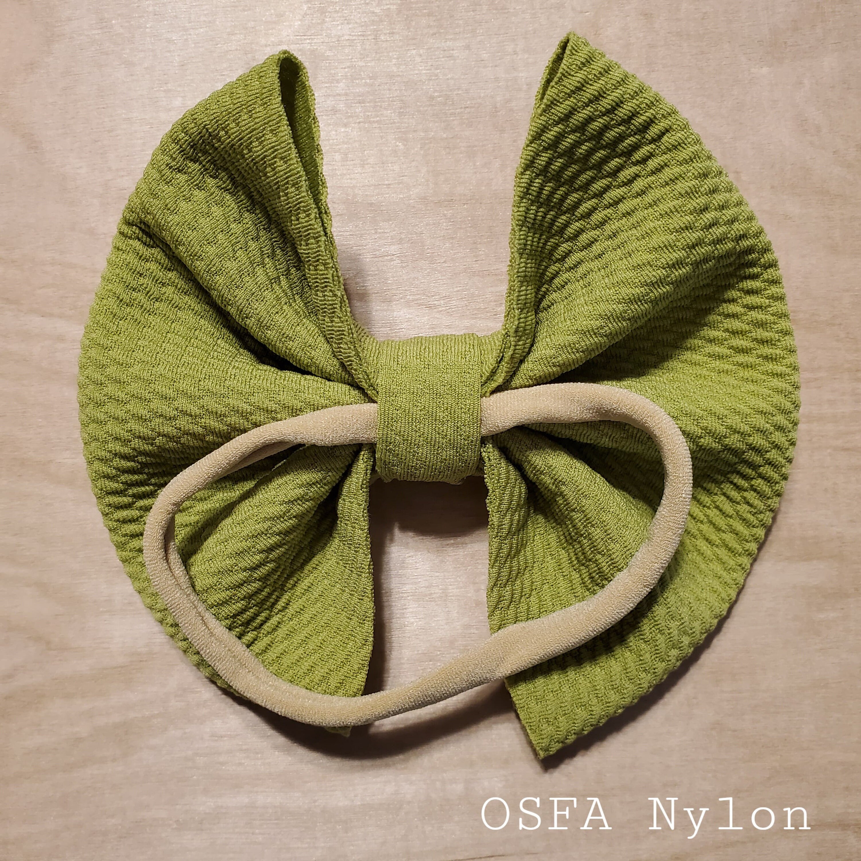 Fabric Bows Solid Colors SET of 24 Nylon or Clip Etsy