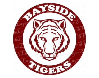 Bayside Tigers Saved By The Bell SVG DXF PNG pdf jpg eps files | Vector | saved by the bell svg