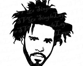 J. Cole SVG DXF PNG pdf jpg eps files | Vector