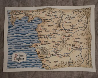 The Witcher 3 Map Etsy