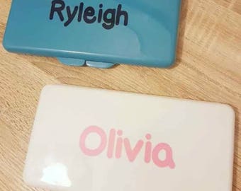 Personalised Baby Wipes Travel Case, New baby gift, Baby Shower, Baby Boy, Baby Girl, Twin Babies