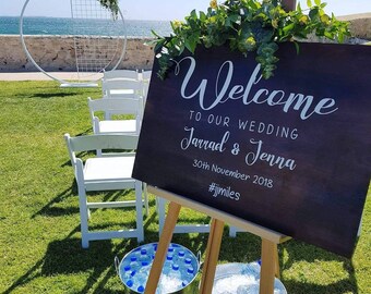 Welcome to our Wedding Stickers, Welcome to our Wedding Mirror, DIY Wedding Welcome, Personalised Wedding Mirror, Welcome to our wedding