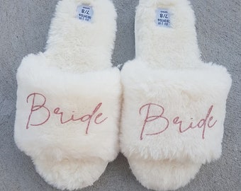 Bride Slippers, Bride, Groom, Wedding Slippers,Bridal Party Slippers, Slippers, Customized Slippers, Wedding Slippers, Wedding, Gifts,Events