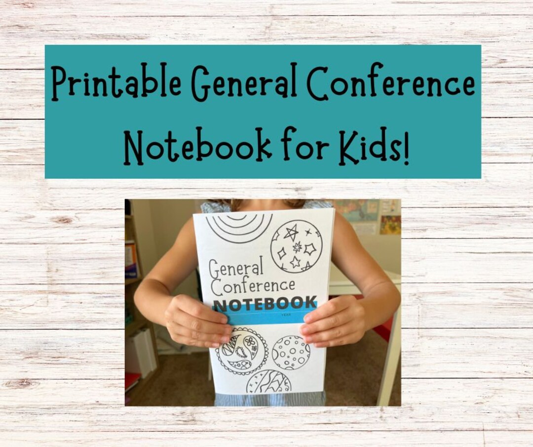 General Conference Packet LDS Primary Printable Activity Etsy