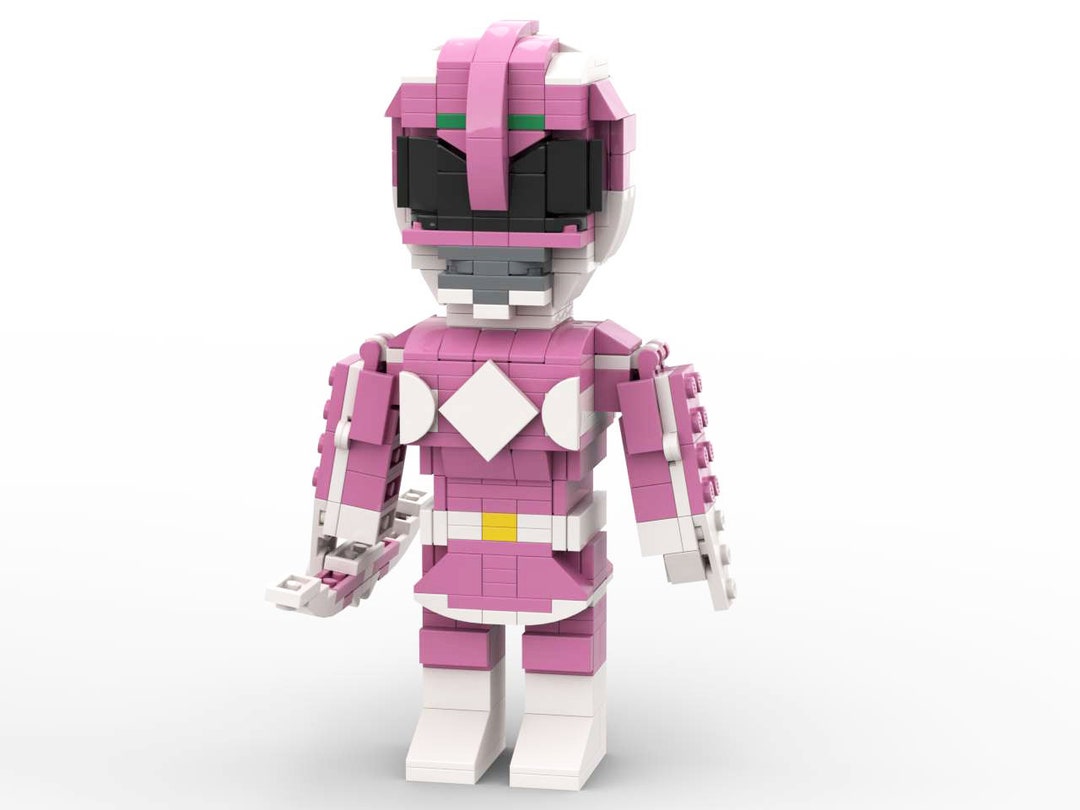 Pink Power Ranger LEGO© Figure Instructions - Etsy