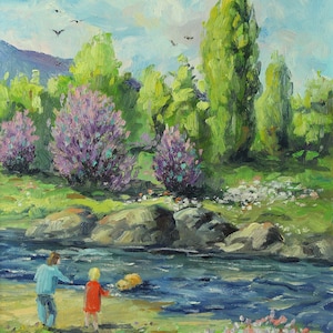 P. Aird - Oil on Canvas, 20x16