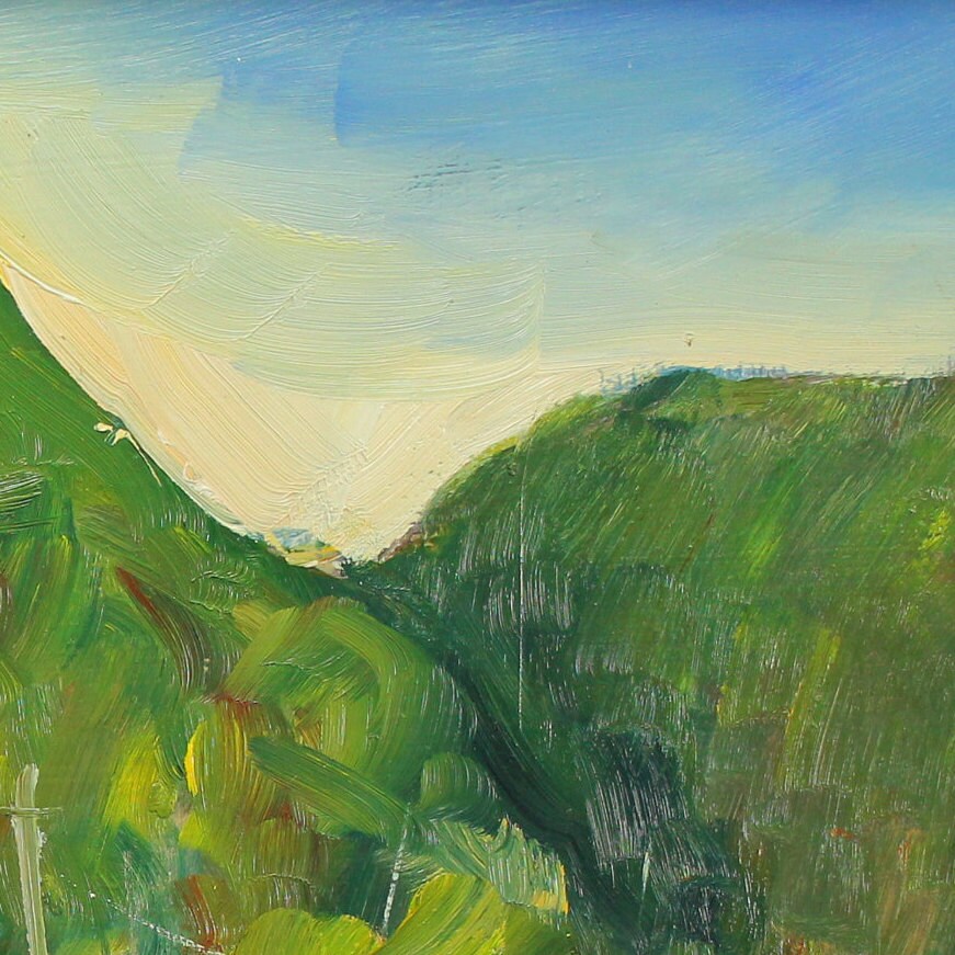 P. Leduc Original Painting Oil Painting Vintage Painting Etsy