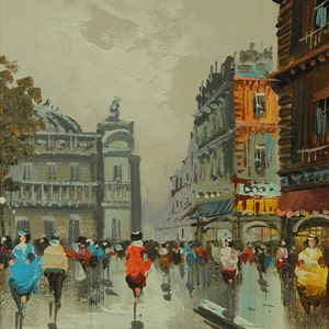 A De Vity - Original Painting, Oil Painting, Vintage painting, Canadian Painter, Quebecc Painter