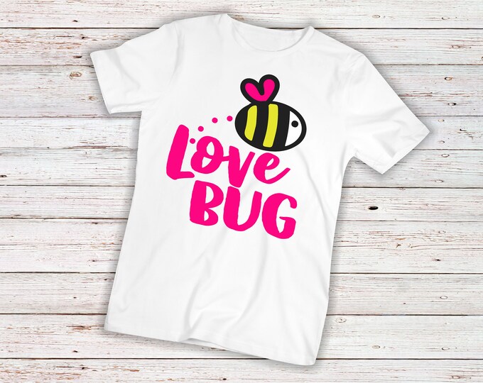 Love Bug Sweet Valentine or Anytime Shirt//Baby or Toddler Shirt