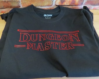 Dungeon Master Red Letters Shirt