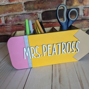 Teacher Personalized Pencil Holder image 3