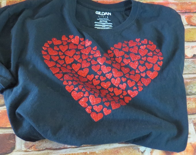 Heart Full of Hearts Valentine Shirt//Heart Shirt