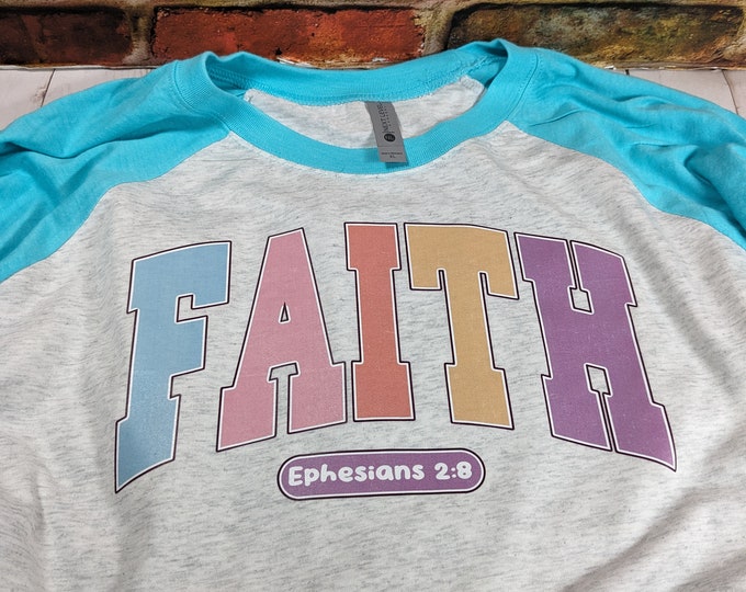 Faith Varsity Letter Shirt