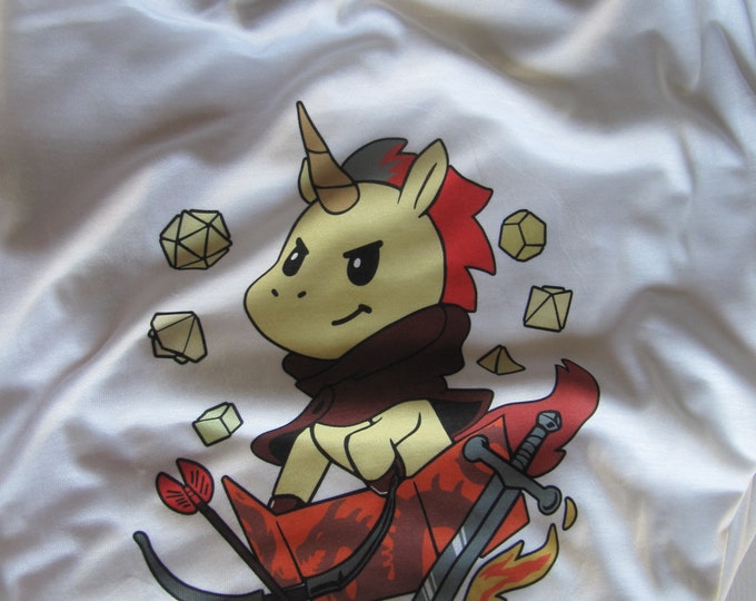 Unicorn RPG Dice Shirt