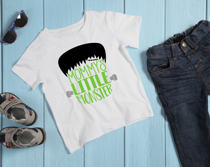 Mommy's Little Monster baby or Toddler Shirt