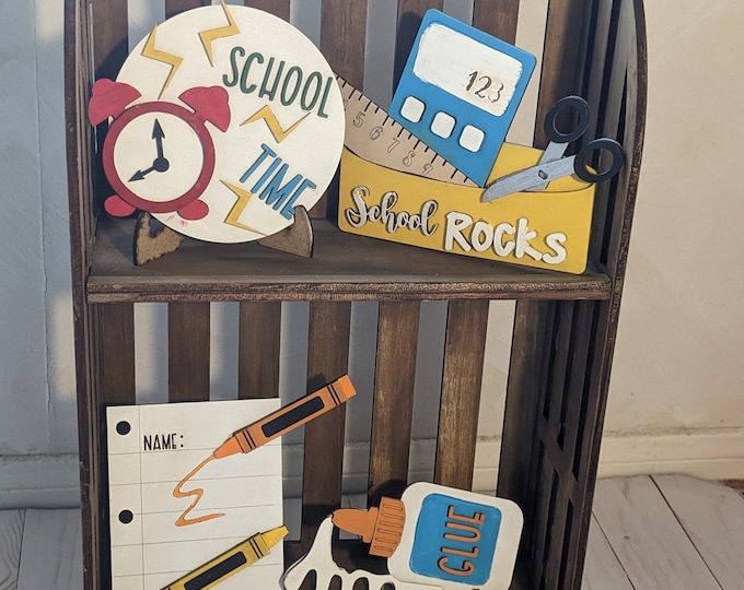 Teacher Tiered Tray Back to School Already Made or Kit