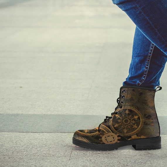 Steampunk Stiefel, Leder Stiefel Damen, Herren Wanderschuhe, Steampunk Schuhe, benutzerdefinierte Lederschuhe, Steam Punk Wandern Stiefel, #SPB001 Steampunk Stiefel, Leder Stiefel Damen, Herren Wanderschuhe, Steampunk Schuhe, benutzerdefinierte Lederschuhe, Steam Punk Wandern Stiefel, #SPB001
