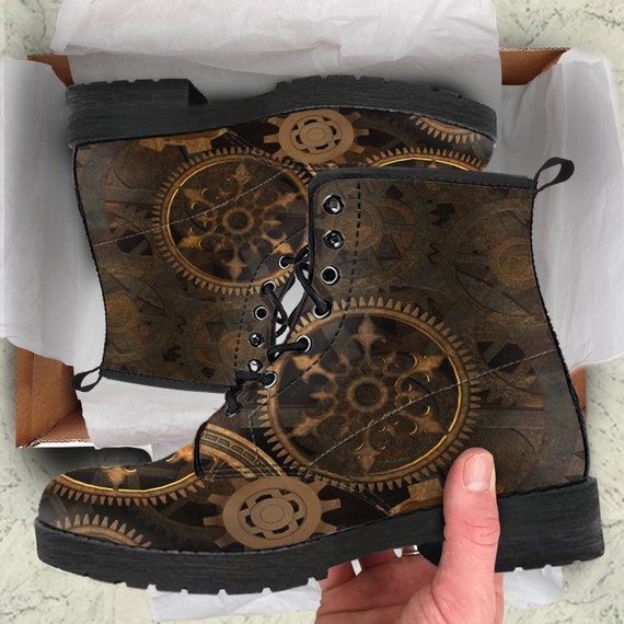 Steampunk Stiefel, Leder Stiefel Damen, Herren Wanderschuhe, Steampunk Schuhe, benutzerdefinierte Lederschuhe, Steam Punk Wandern Stiefel, #SPB001 Steampunk Stiefel, Leder Stiefel Damen, Herren Wanderschuhe, Steampunk Schuhe, benutzerdefinierte Lederschuhe, Steam Punk Wandern Stiefel, #SPB001
