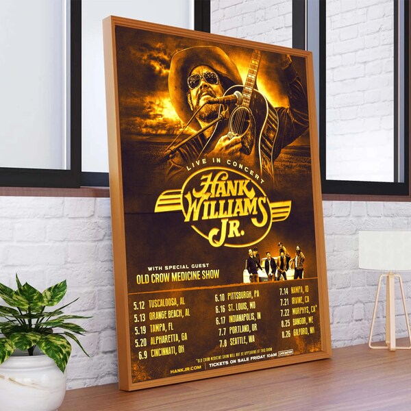 2023 headlining tour poster - Etsy France